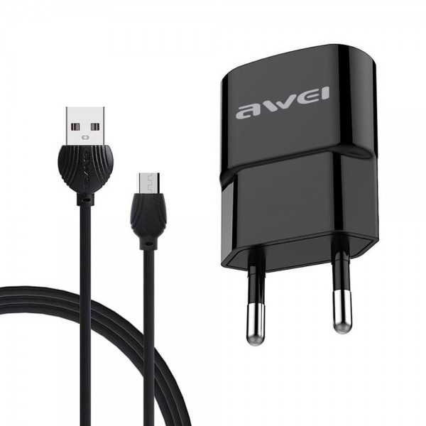 Şarj cihazı + Micro USB Kabel AWEI C-831