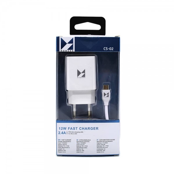 Зарядное устройство Micro USB MOBAKS CS-02