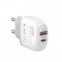 USB Adapter & Type-C/Lightning Kabel LDNIO A2316C