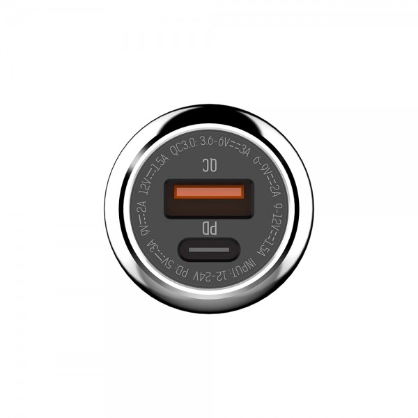 Автомобильное зарядное устройство +Micro USB Кабель LDNIO C1