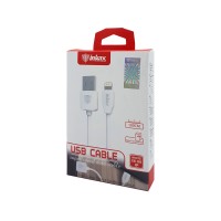 Кабель Apple Lightning INKAX CK-60 (1 м)